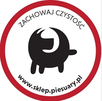 Nalepka ostrzegawcza na szyby, drzwi itp